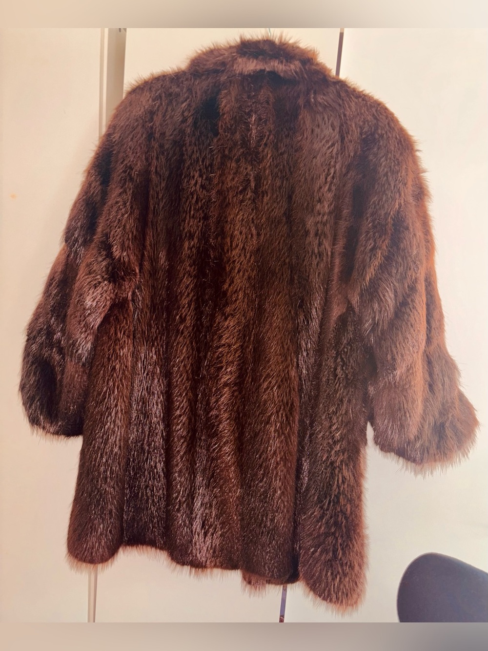 Vintage Raccoon Fur Coat From Macy’s Fur Salon Size Medium. All Offers Consider - Picture 5 of 8